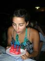 17 Kaela blowing out candles